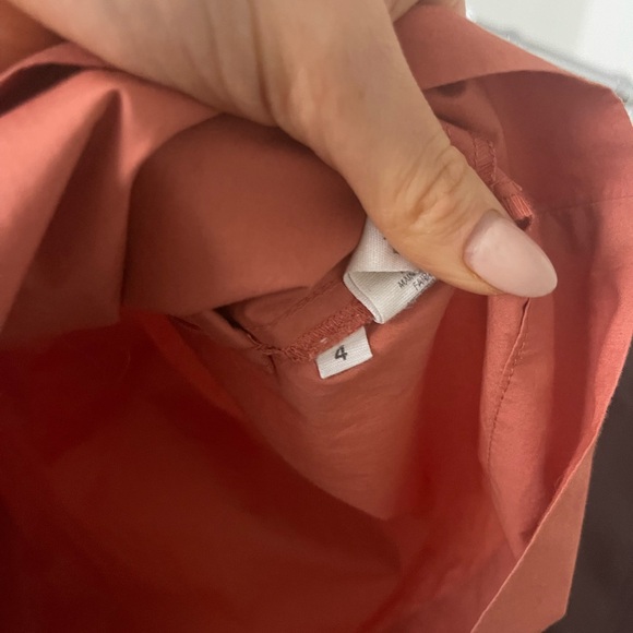 Ulla Johnson Adeline Buckle Cotton Poplin shorts - Picture 3 of 4